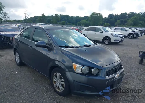 2013 Chevrolet Sonic Lt Auto from USA, damaged, VIN 1G1JC5SH3D4106428